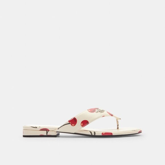 Bridgette Sandal With Cherry Print - Picture 4 of 4